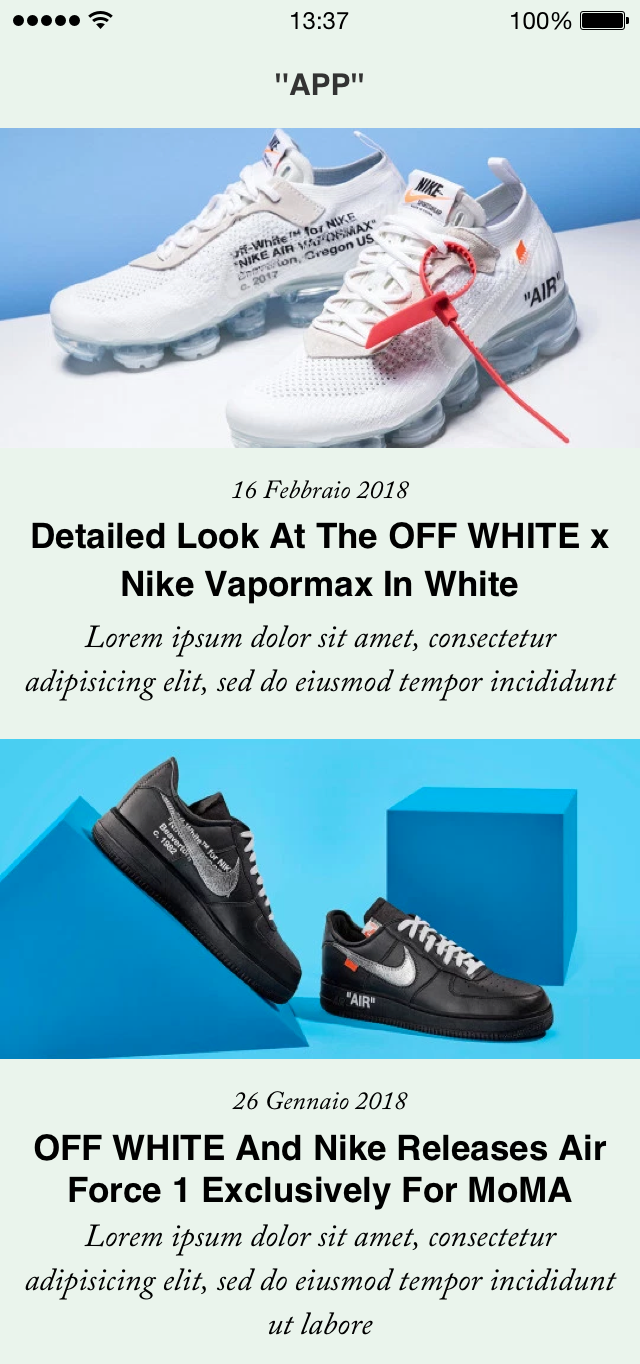 User Experience: Off-White's Something & Associates