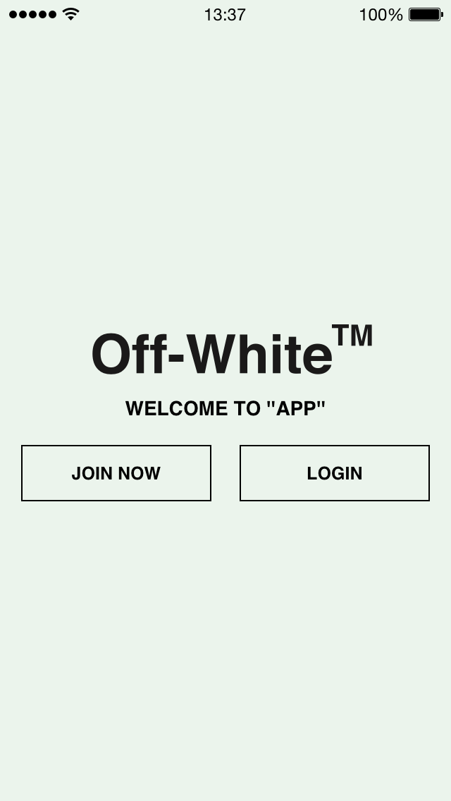 User Experience: Off-White's Something & Associates